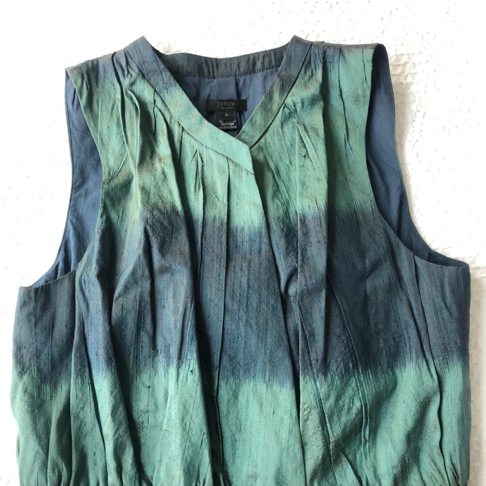 J. Crew Collection Raw Silk Vest